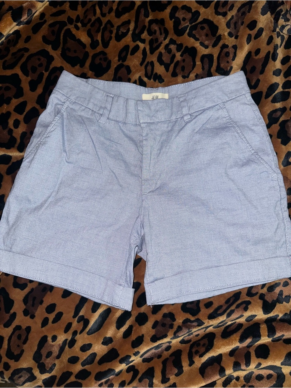 NWOT H&M Light Blue Shorts Sz. 6
